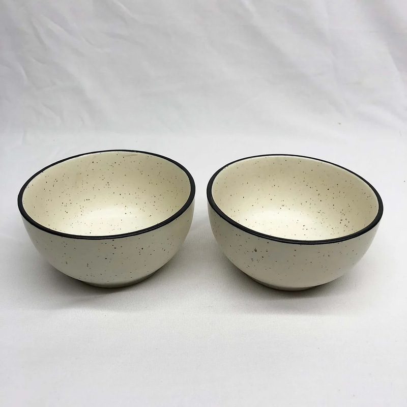 Beige Small Bowls (Set of 2)